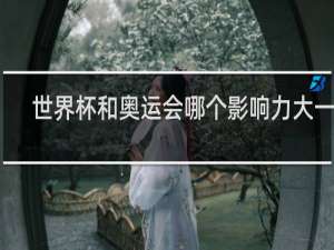 世界杯和奥运会哪个影响力大一些