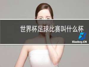 世界杯足球比赛叫什么杯