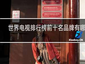 世界电视排行榜前十名品牌有哪些