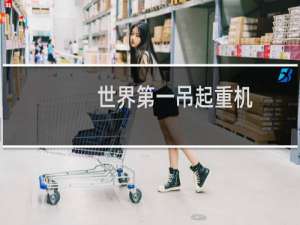 世界第一吊起重机