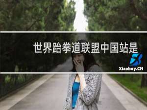 世界跆拳道联盟中国站是真的吗