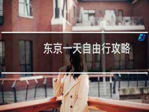 东京一天自由行攻略