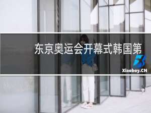 东京奥运会开幕式韩国第几个