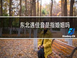 东北遇佳音是指婚姻吗