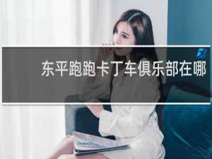东平跑跑卡丁车俱乐部在哪