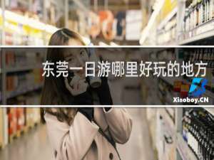 东莞一日游哪里好玩的地方