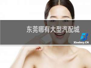 东莞哪有大型汽配城