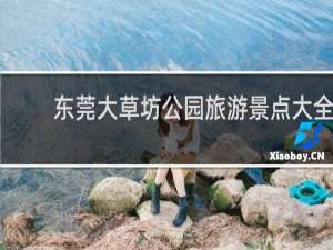 东莞大草坊公园旅游景点大全