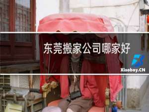 东莞搬家公司哪家好
