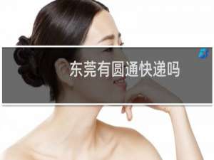 东莞有圆通快递吗