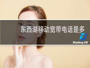 东西湖移动宽带电话是多少