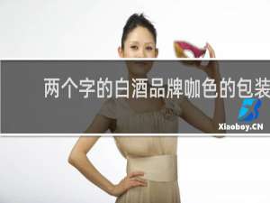 两个字的白酒品牌咖色的包装