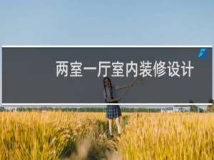 两室一厅室内装修设计