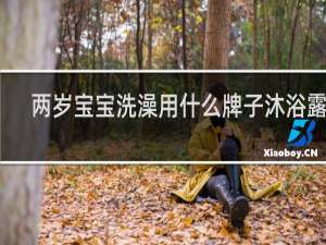 两岁宝宝洗澡用什么牌子沐浴露好