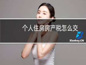 个人住房房产税怎么交