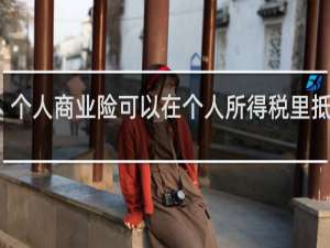 个人商业险可以在个人所得税里抵扣吗