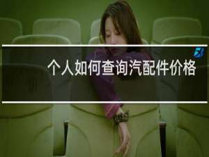 个人如何查询汽配件价格