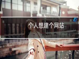 个人想建个网站