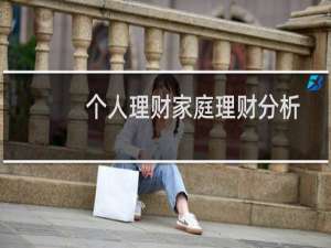 个人理财家庭理财分析