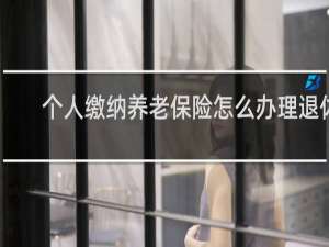 个人缴纳养老保险怎么办理退休