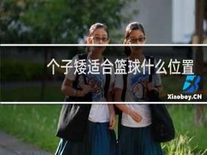 个子矮适合篮球什么位置