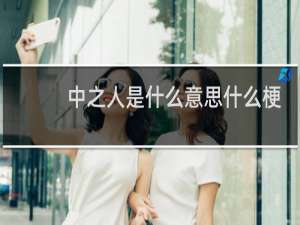 中之人是什么意思什么梗