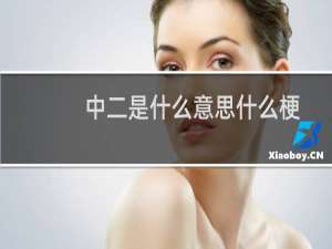 中二是什么意思什么梗