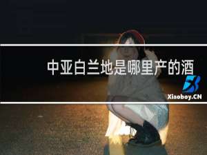 中亚白兰地是哪里产的酒
