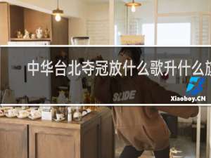 中华台北夺冠放什么歌升什么旗