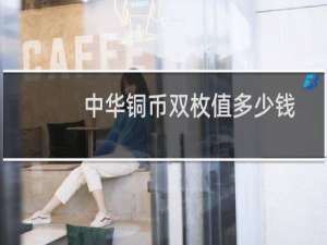 中华铜币双枚值多少钱