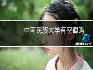 中南民族大学有空调吗
