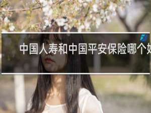 中国人寿和中国平安保险哪个好