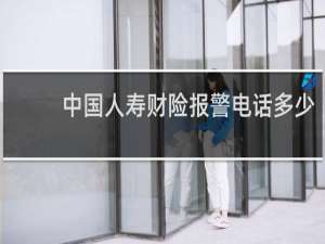 中国人寿财险报警电话多少