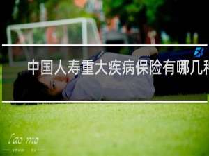 中国人寿重大疾病保险有哪几种