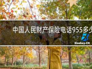 中国人民财产保险电话955多少