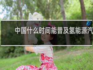 中国什么时间能普及氢能源汽车?