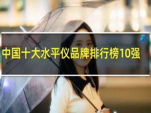 中国十大水平仪品牌排行榜10强