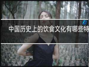 中国历史上的饮食文化有哪些特点