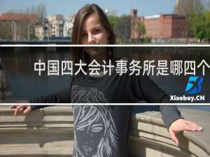 中国四大会计事务所是哪四个