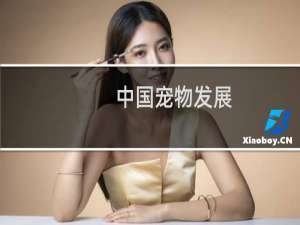 中国宠物发展