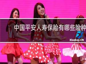 中国平安人寿保险有哪些险种