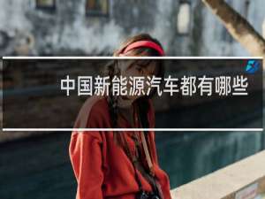 中国新能源汽车都有哪些品牌