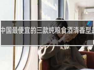 中国最便宜的三款纯粮食酒清香型是什么