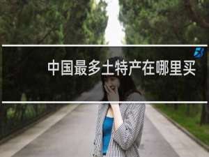 中国最多土特产在哪里买