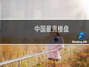 中国最贵楼盘