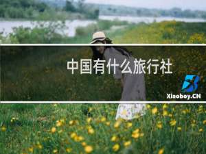 中国有什么旅行社