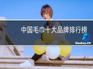 中国毛巾十大品牌排行榜