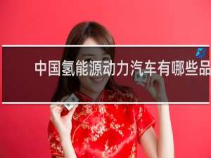 中国氢能源动力汽车有哪些品牌