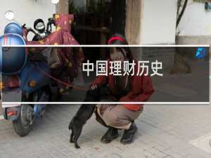 中国理财历史