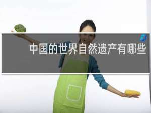 中国的世界自然遗产有哪些